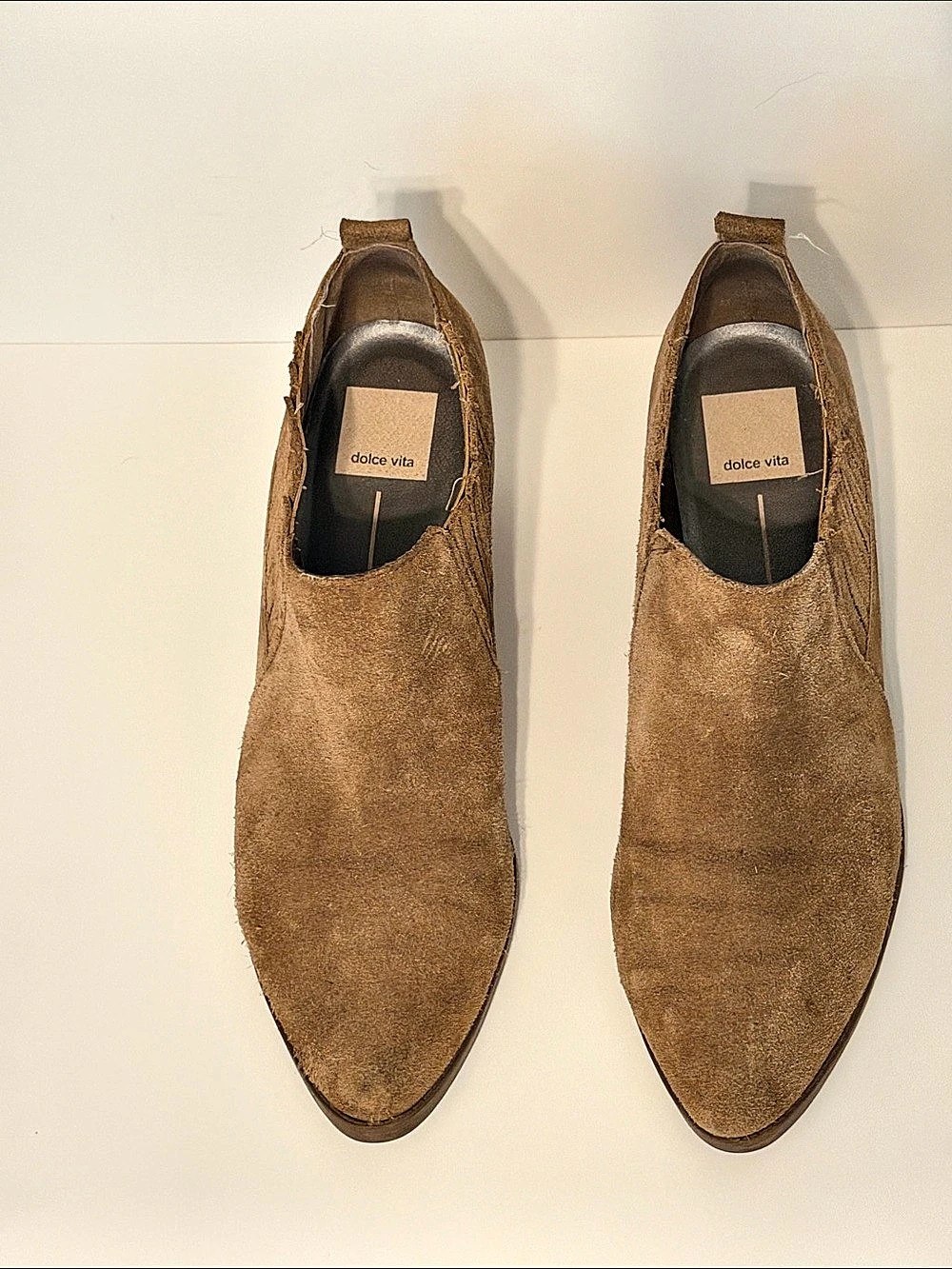 dolce vita Shadie H2O Waterproof Pointed Toe Chelsea Boot Boots in Brown